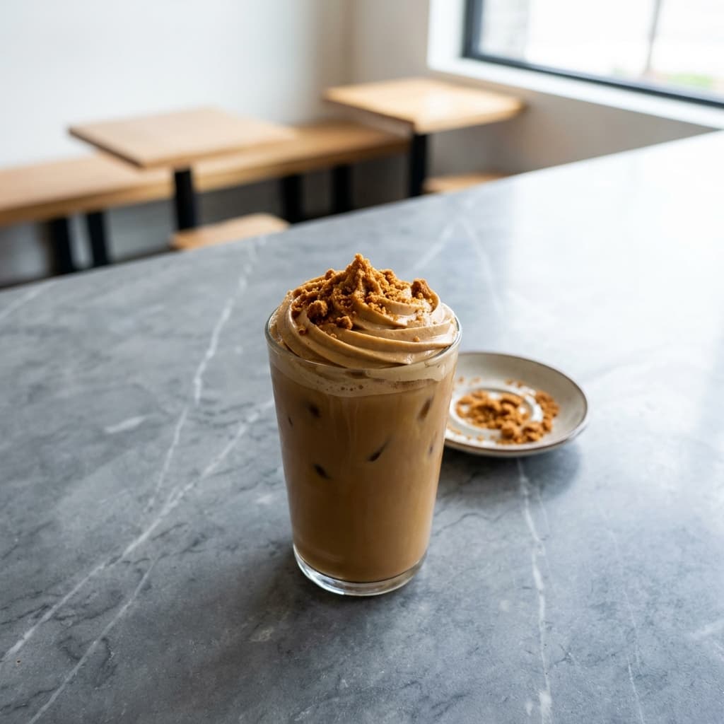 Cookie Butter Cream Top Latte